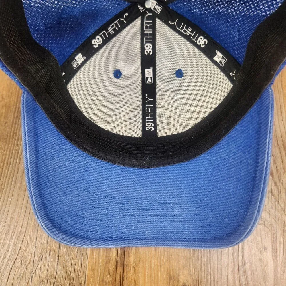 Indianapolis Colts New Era 39thirty Sz M/L Hat Cap Blue Horseshoe NFL Football